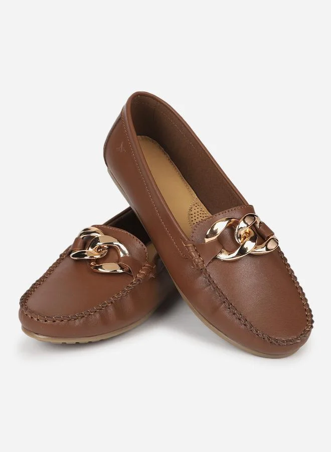 يوهو لوفر مبطن مزين بسلسلة